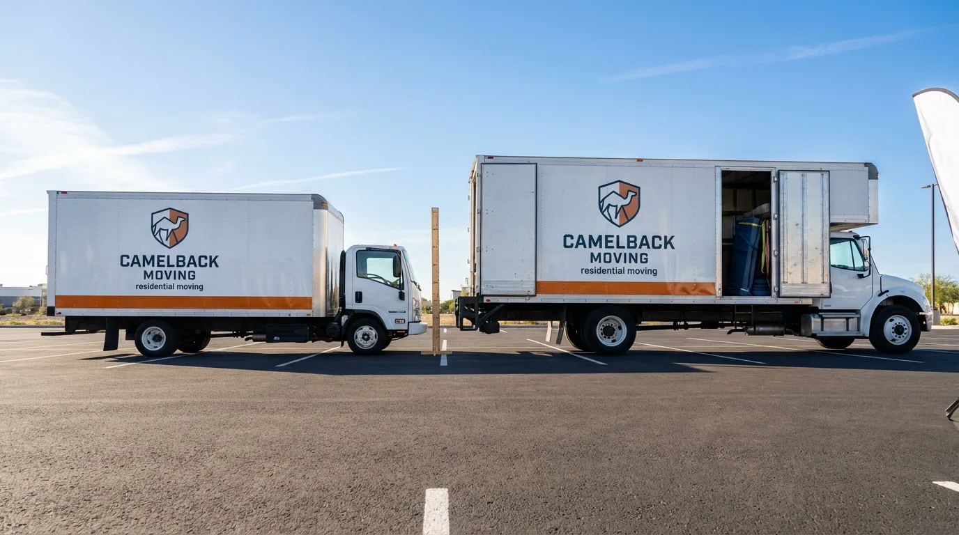 Moving truck size capacity guide in Aransas Pass